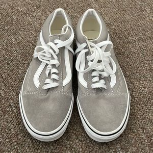 NWOT gray Vans shoes